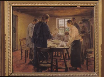 農民とのキリスト、1887-88年